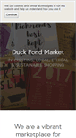 Mobile Screenshot of duckpondmarket.com